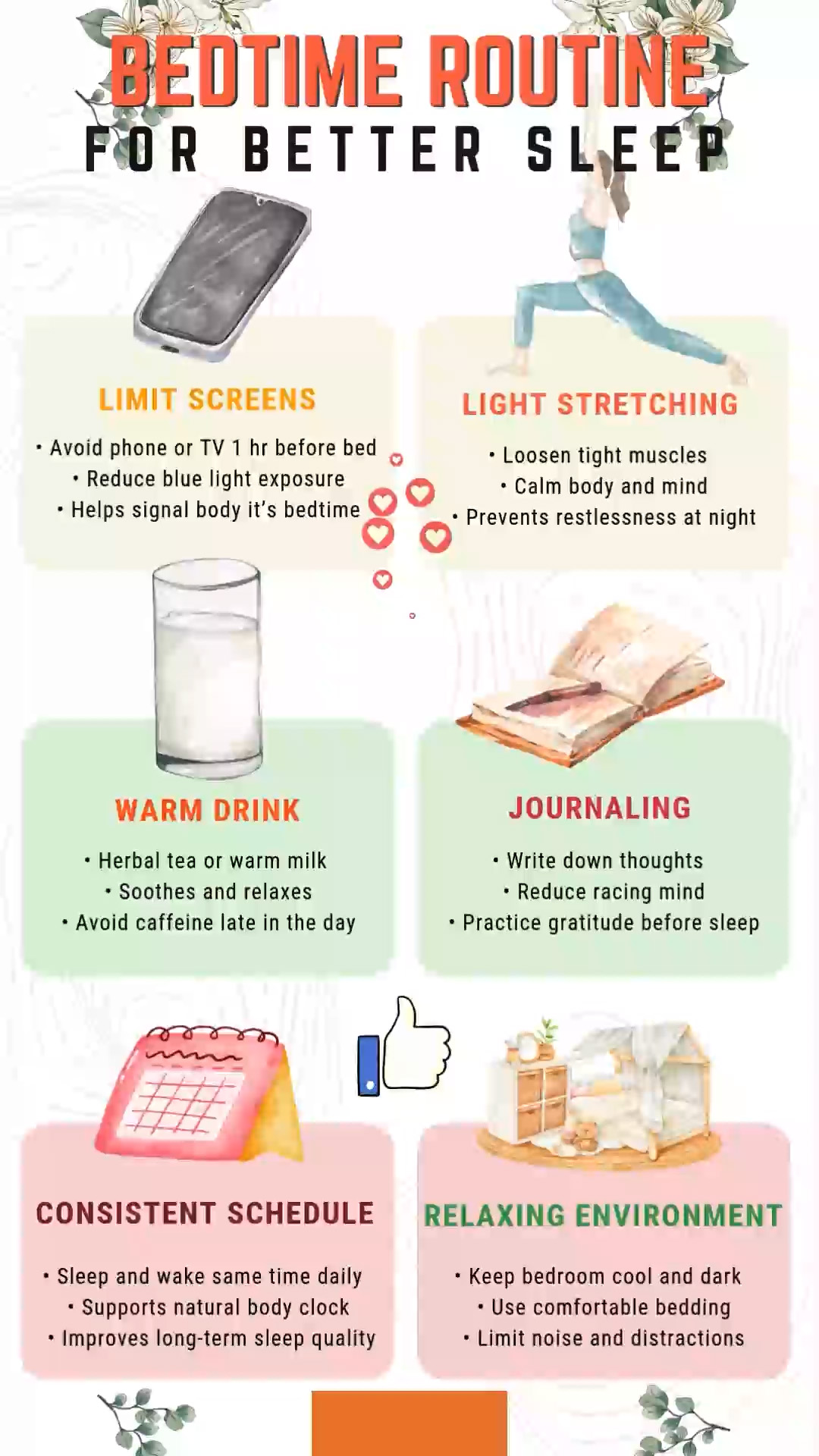 BEDTIME ROUTINE FOR BETTER SLEEP